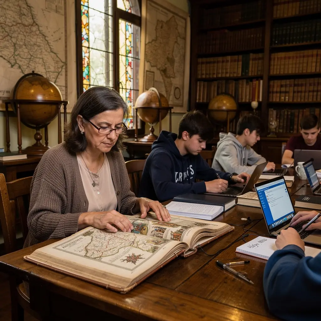 Ősi egyiptomi piramisok a sivatagban, naplementében.