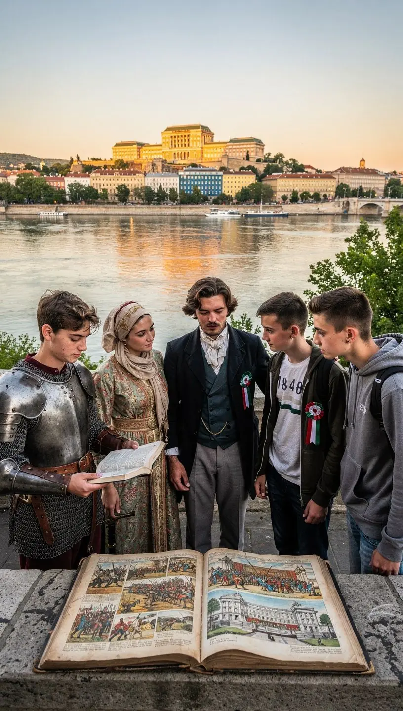 Történelmi térkép, amely bemutatja a földrajzi változásokat az évszázadok során.