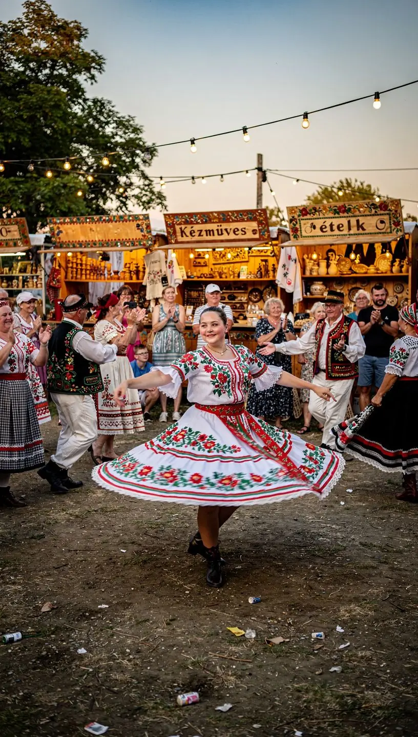 Középkori városkép, ahol a kereskedelem és kultúra virágzott.